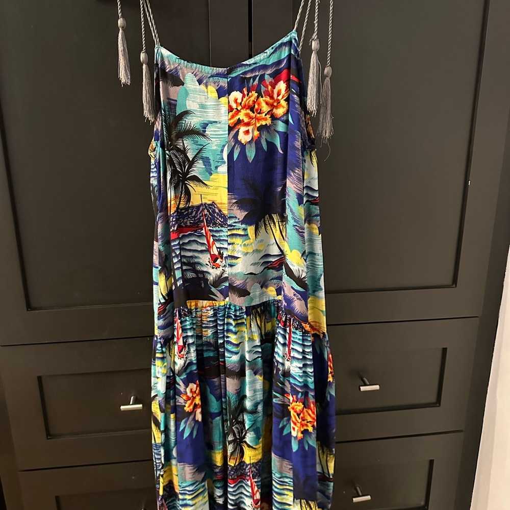 Tropical Floral Sundress